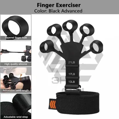 3H Alat Senaman Jari & Penguat Tangan | Finger Gripper with Resistance Band | Finger Recovery Tool