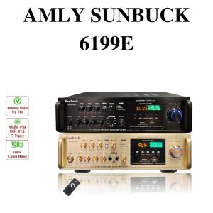 Amly karaoke Amply karaoke bluetooth Âm ly 220V Amly bluetooth SUNBUCK TAV-6199E 5 kênh cắm loa sub đánh siêu đỉnh