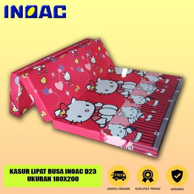 Kasur Lipat Busa Inoac EON LG D23 Ukuran 180x200x10 cm No 1 Tebal 10 cm Mewah Anti kempes