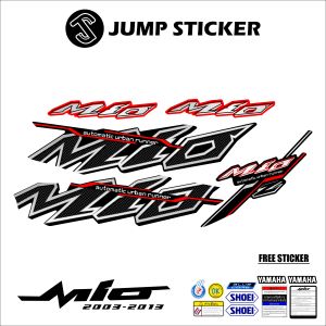 Stiker Striping Mio 2003 - 2013 OLD - Sporty - Garnis - Smile grafis variasi 014