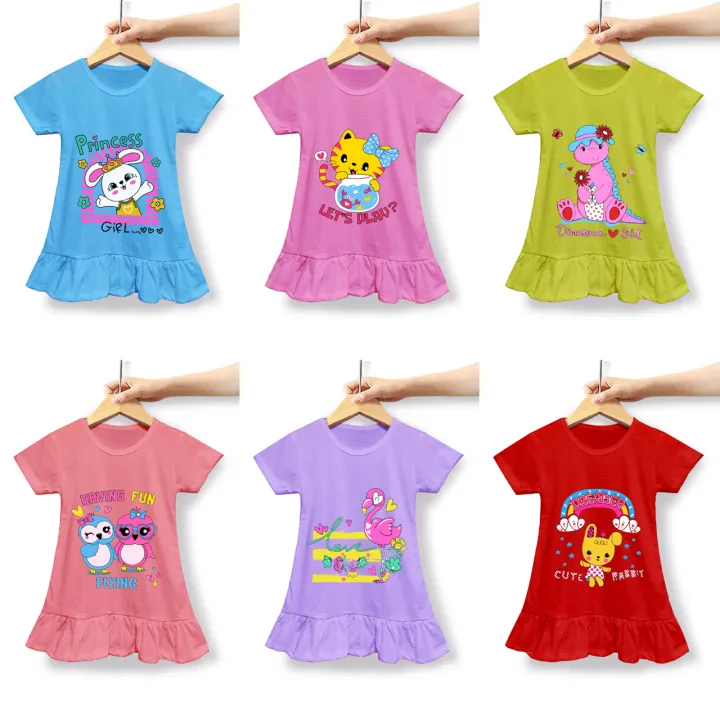 BAJU ANAK PEREMPUAN / COD / BAJU ANAK MURAH / DRESS ANAK PEREMPUAN / BAJU ANAK TERUSAN