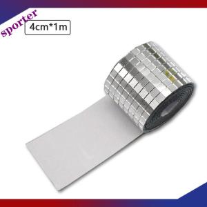 Sporter Miếng dán gương thủy tinh tự làm hình cầu Disco miếng dán tường trang trí tường nhà tự dính