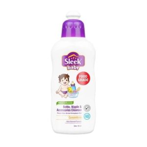 SLEEK Baby Bottle Nipple & Accessories Cleanser Botol 150ml | Pembersih Botol Dot & Perlengkapan Bayi