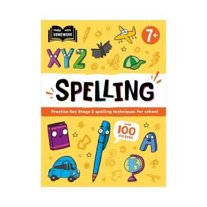 Spelling Educational Workbook With 100+ Fun Reward Stickers (Age 7+)