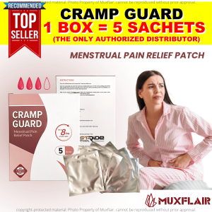 Cramp Guard Menstrual Pain Relief Patch By Muxflair