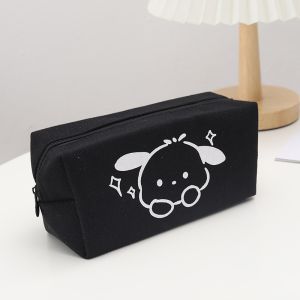 New Kawaii Sanrio Pencil Case Kuromi Pochacco Cute Cartoon Large Capacity Student Pencil Bag Student School Supplies
