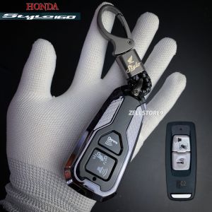 Gantungan kunci casing cover CASE SILVER remote keyless motor honda STYLO 2023/2024
