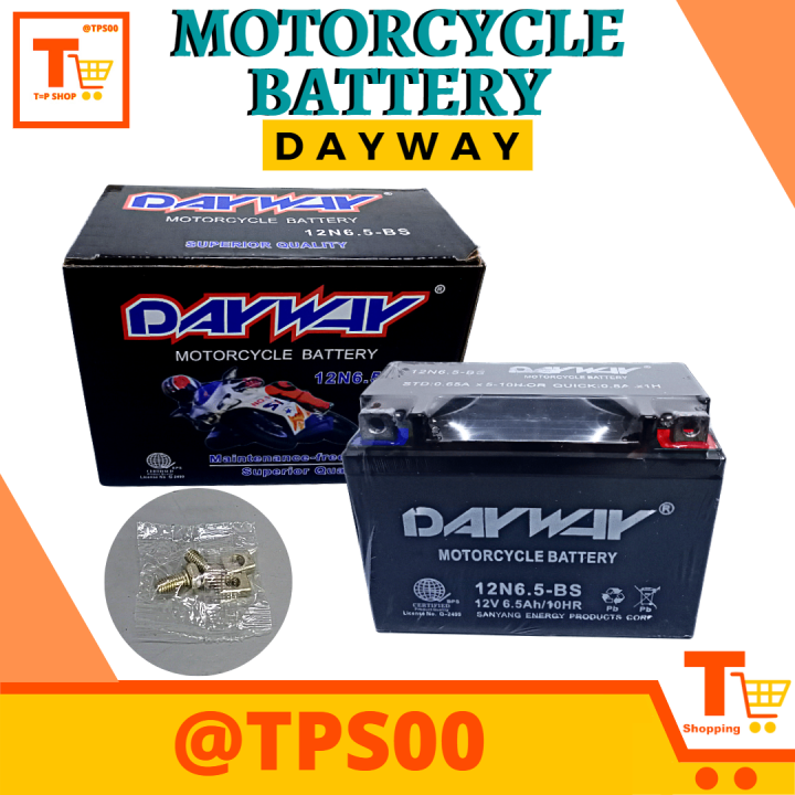 MOTORCYCLE BATTERY (DAYWAY) | Lazada PH