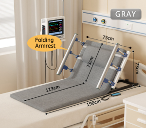 Elderly wake-up assist device long-term lying in bed care backrest electric lifting mattress household automatic wake-up device