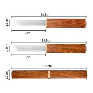 NEW🔥Cloud ink knife Paring Knife Kitchen Bring knife set fruit knife home tea knife kitchen Outdoor hand meat knife