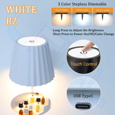 LED Wireless Wine Bottle Lamp with 3 Modes Light Dimming Wine Bottle Light Touch Control Table Lamp USB Rechargeable