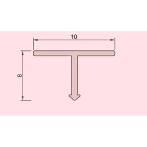 Nẹp T10 nhôm chỉ tường ron sàn đủ loại có thể uốn cong thanh dài 2m7