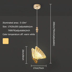 🔥In stock🔥Chandelier Crystal Chandelier Butterfly Lamp For Bedroom Living Room Kitchen Dinning Room Colorful Crystal Light