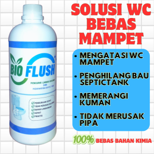 Obat WC kamar mandi bakteri pengurai| BIO FLUSH 1000ml