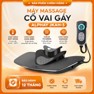 Máy Massage Cổ Alphay JKAH-3 Thông Minh Cao Cấp - Hỗ Trợ Điều Trị Các Chứng Đau Mỏi Cổ Tê Vai