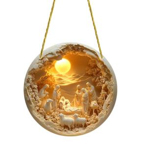 Religious Easters Acrylic Door Hanger Hanging Sign Decors Door Decorations Outdoor Indoor Wall Decors Party Supplies Gifts