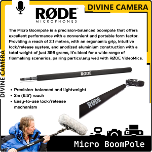 RODE Micro Boompole Ultra-compact Boompole
