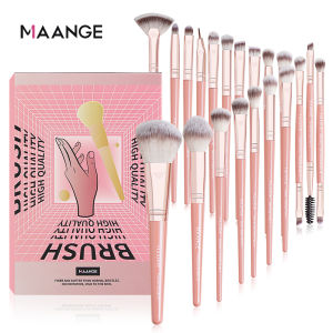 MAANGE 20Pcs Makeup Brush Set Combination Foundation Powder Face Eyeshadow Blending Make-up Tools Brushes
