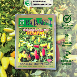 Benih Cabe Rawit GEMPAL 10 gram Cap RAJA SEED Lebat & Unggul