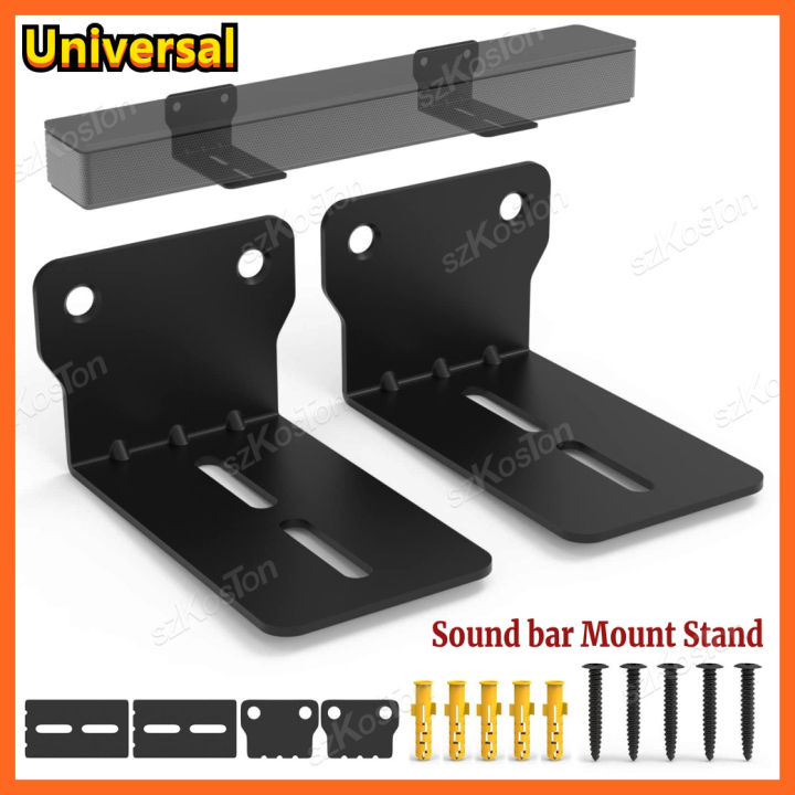 Sound Bar Mounts Under TV Wall Mount Brackets With