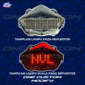 Stoplamp Running Text Animasi Vixion NVL Lampu LED Stop Rem Belakang Variasi Motor. 