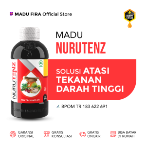 Madu Nurutenz Obat Herbal Penurun Tekanan Darah Tinggi / Hipertensi
