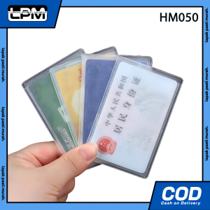 Pembungkus Kartu ATM/SIM/KTP Cover Card Anti Gores Tahan Air HM050 - LPM