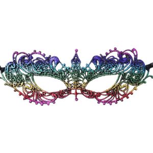 GOOD STUFF For Girl Queen Party Show Halloween Supply Cosplay Prom Props Face Fancy Carnival Dance s Party Supplies Masquerade Lace Venice