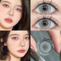 （กล่องฟรี）ค่าสายตา 0.0ถึง-4.50 คอนแทคเลนส์ สีเทา สีน้ำตาล สีฟ้า คอนแทคเลนส์สีอ่อนๆ คอนแทคเลนส์สายตาสั้น ส่งไวจากไทย หลากหลายสไตล์ให้เลือก. 
