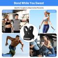 Wankeer Adjustable Weighted Vest for Women and Men, 4-10lb/11-20lb/21-30LB Adjustable Weighted Vest with Reflective Strip, Body Weight Vest for Walking, Running, Fitness, Strength Training. 