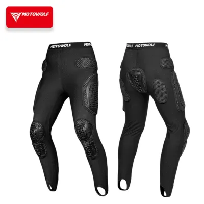 Moto Denki Motowolf PG1 Body Protect Jacket And Pants - Black