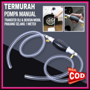 Transfer Pump Alat Pompa Tangan Penyedot Sedot Air Minyak Bensin Solar Oli Cairan Aquarium Hand Fuel Pump