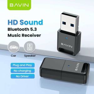 BAVIN OTG-10 Bluetooth Receiver For Audio Devices /Cars/ Speakers/ Amplifier Aux Audio Receiver Transmitter
