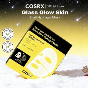 [COSRX] Advanced Snail Mucin Glass Glow Hydrogel Mask 3 sheets Glass Skin Skin Glow Snail Mucin Gel Mask 3EA