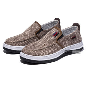 Sepatu Pria Slip On Gaya Kasual Korea Fashion Nyaman Elastis - "BOMBACIO"