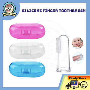 KOGGY Baby Silicone Finger Toothbrush with Casing Berus Gigi Bayi