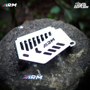 Hugger Airblade Reservoir Cover For Honda Click 125i/150i Full Cnc Alloy Chromeplate Steel
