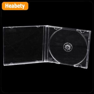 【2-3 days delivery】 Transparent Plastic Single Piece Disc Case CD Case Thickened CD DVD Disc Box
