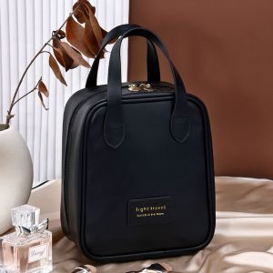 Murah Banget - Pouch Makeup Waterproof Bahan PU / Organizer Tas Kosmetik Portabel / Handbag Kosmetik Serbaguna