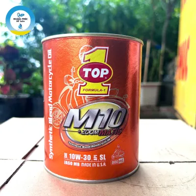 Nhớt Top1 10w30 JASO MB 800ml Cho Xe Tay Ga Nhập Khẩu Từ Mỹ