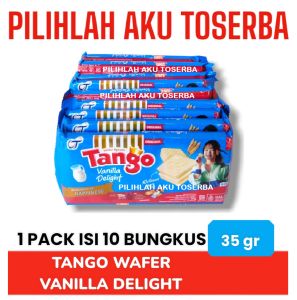 Tango Wafer VANILLA DELIGHT 35 gr - (HARGA 1 PACK )
