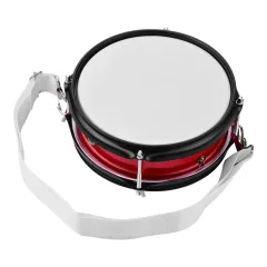 12inch Snare Drum Head with Drumsticks Shoulder Strap Drum Key for