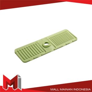 MallMainan-C1009 Faucet Absorbent Mat Sink Splash Guard Bahan Silikon / Alas Pelindung Keran