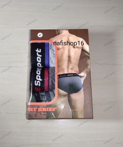 Celana Dalam Pria AGREE SPORT 2311 Box Coklat Segitiga Warna Campur Isi 3Pcs Nafishop16