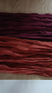 Crumpled Gauze Wedding Table Runner Cheesecloth Table Cloth Long Table Runner Home Farmhouse Dining Table Decor