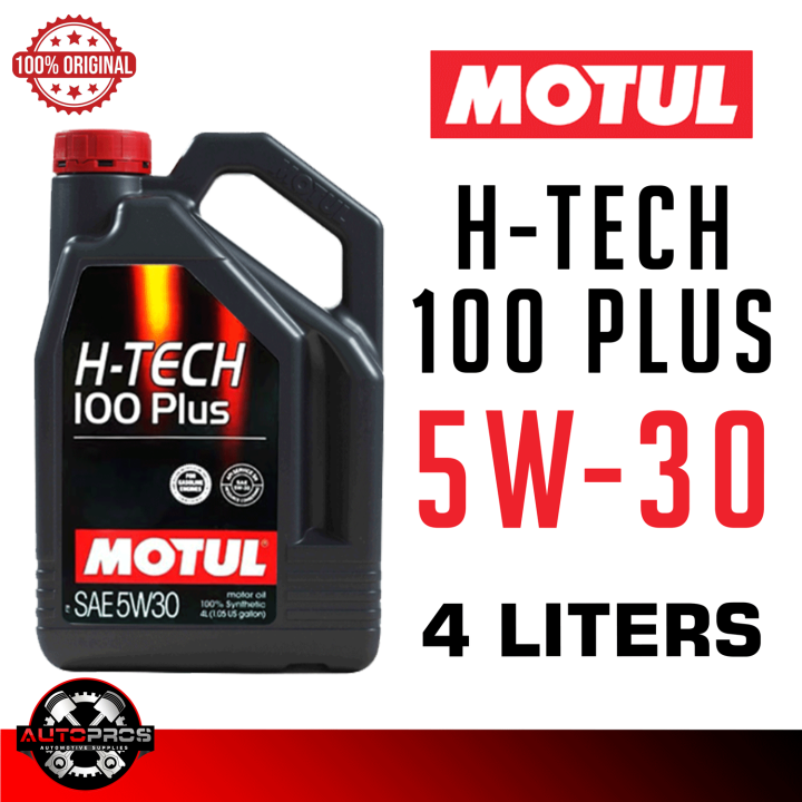 MOTUL H-Tech 100 Plus 5W-30 Fully Synthetic Gasoline Oil API SP 4