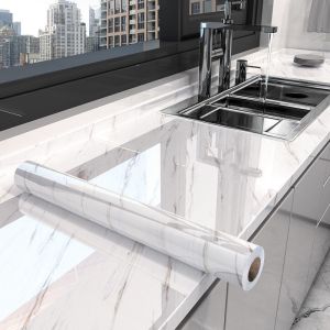 ขนาด 60 ซม.* 3 ม. สติ๊กเกอร์ครัวน้ำมันสาดสติ๊กเกอร์ติดผนังติดด้วยตนเองติดง่ายใช้งานง่ายคุณภาพสูงและราคาต่ำป้องกันโรคราน้