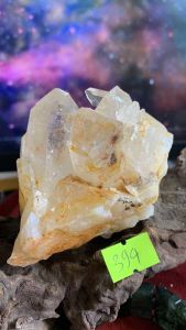 Đá thạch Anh 7 màu trắng tán sắc pha lê tự nhiên trong suốt vàng Citrine thanh tẩy thiền định tarot cực mạnh Clear Quartz Natural