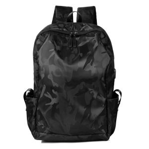 Tas Ransel Pria Kasual Kamuflase - Ransel Pria Tahan Air Olahraga Luar Ruangan-Tas Travel Trendi Waterproof Backpack Camouflage