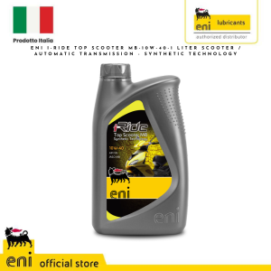 ENI I-RIDE TOP SCOOTER MB-10W-40-1 LITER SCOOTER / AUTOMATIC TRANSMISSION - SYNTHETIC TECHNOLOGY